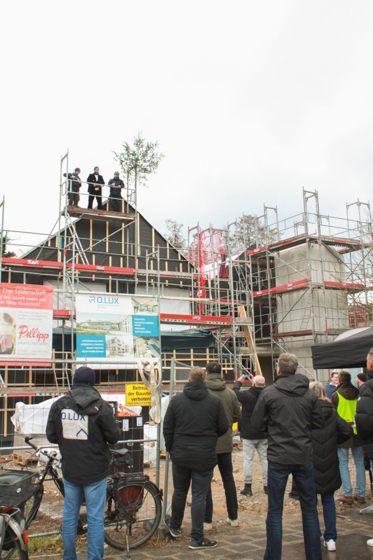 Bürgerstiftung Kerscher feiert Richtfest in Nürnberg-Großgründlach